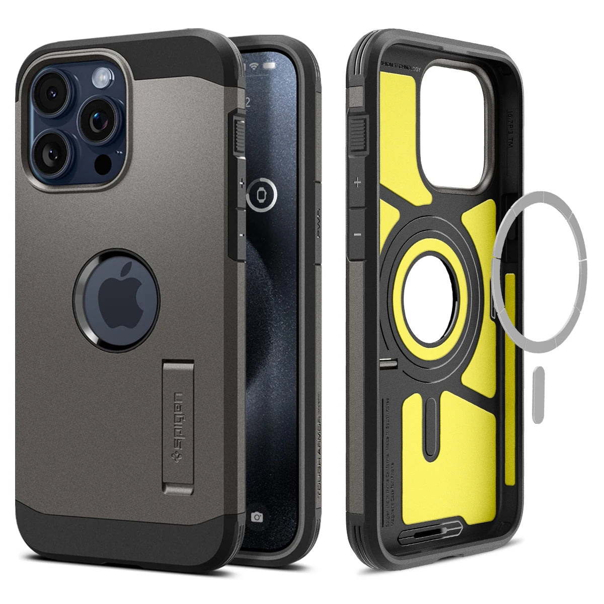 Spigen Tough Armor MagFit Magsafe Case for iPhone 15 Pro Max / 15 Pro / 15 Plus (2023)