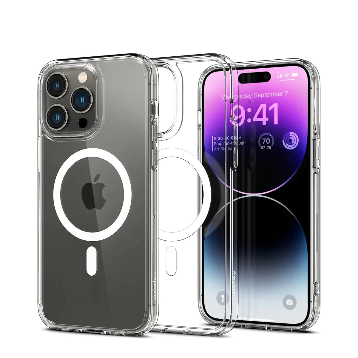 Spigen Ultra Hybrid MagFit Magnetic Case for iPhone 15 Pro Max / 15 Pro / 15 Plus