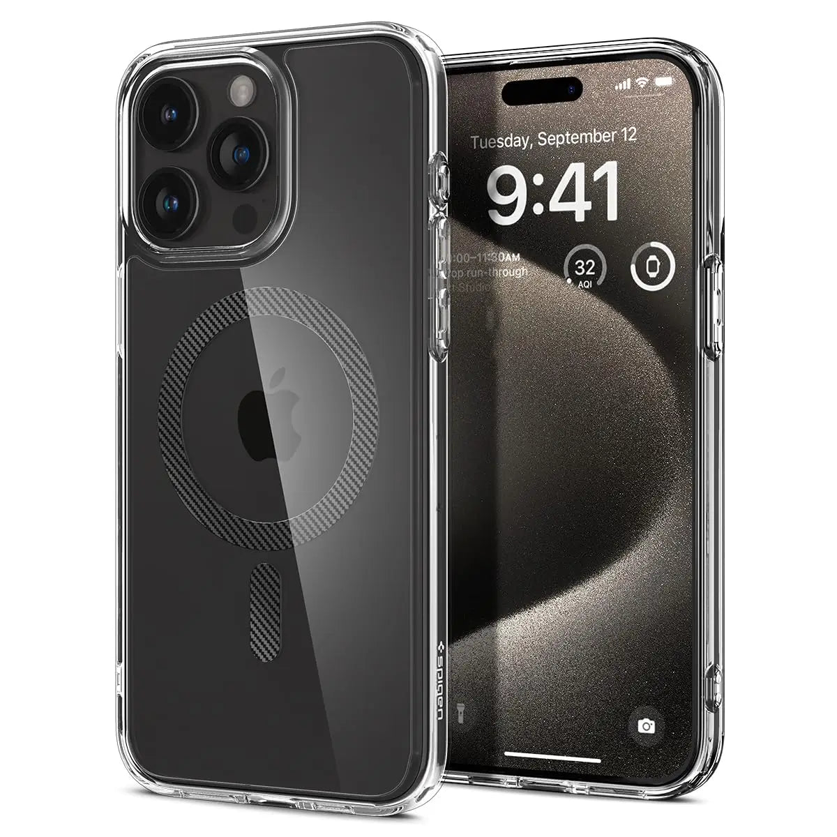 Spigen Ultra Hybrid MagFit Magnetic Case for iPhone 15 Pro Max / 15 Pro / 15 Plus