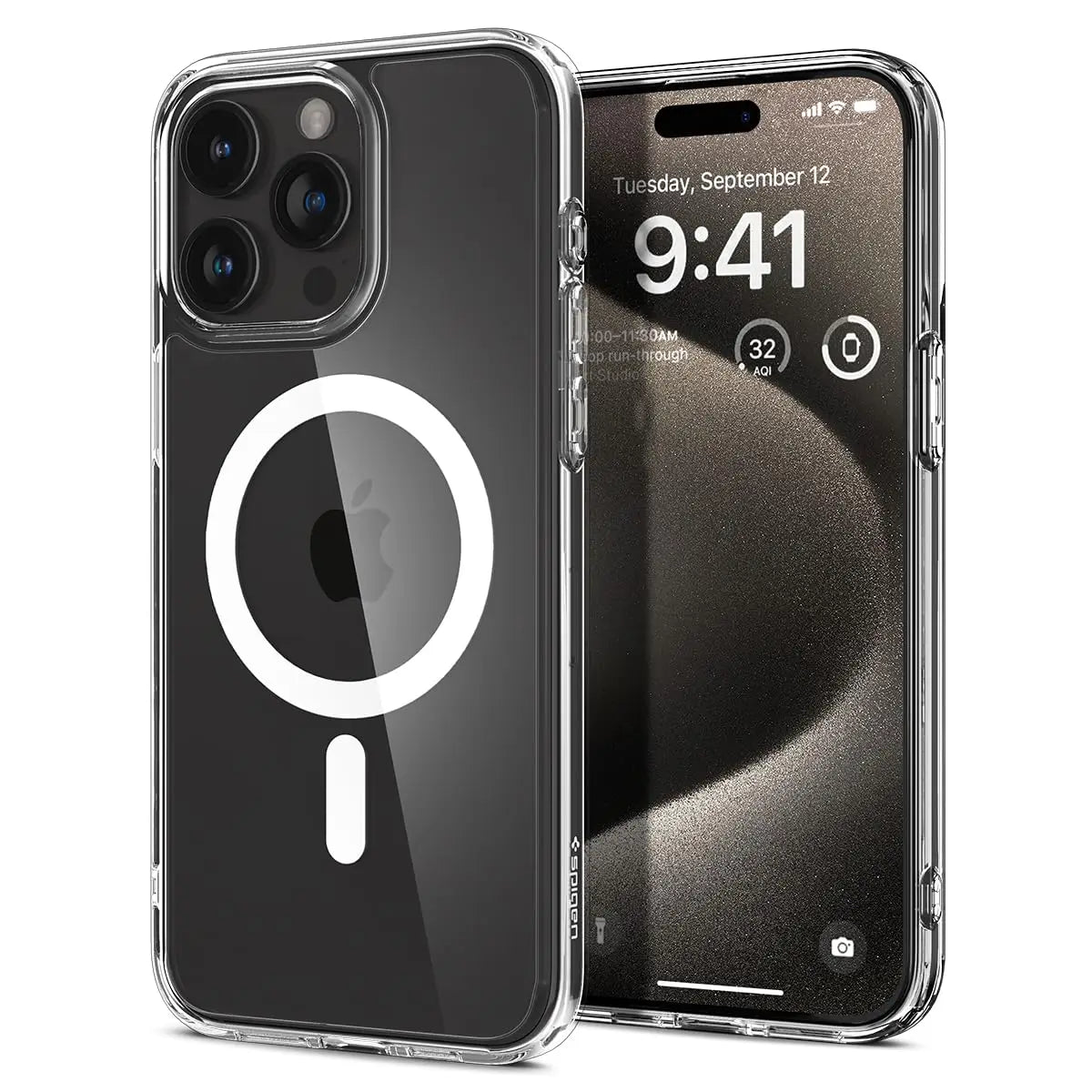 Spigen Ultra Hybrid MagFit Magnetic Case for iPhone 15 Pro Max / 15 Pro / 15 Plus