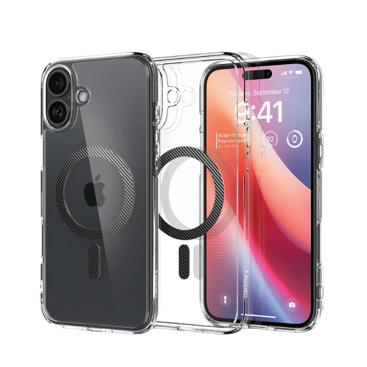 Spigen Ultra Hybrid MagFit iPhone 16 Plus / 16 Case – MagSafe Compatible Cover